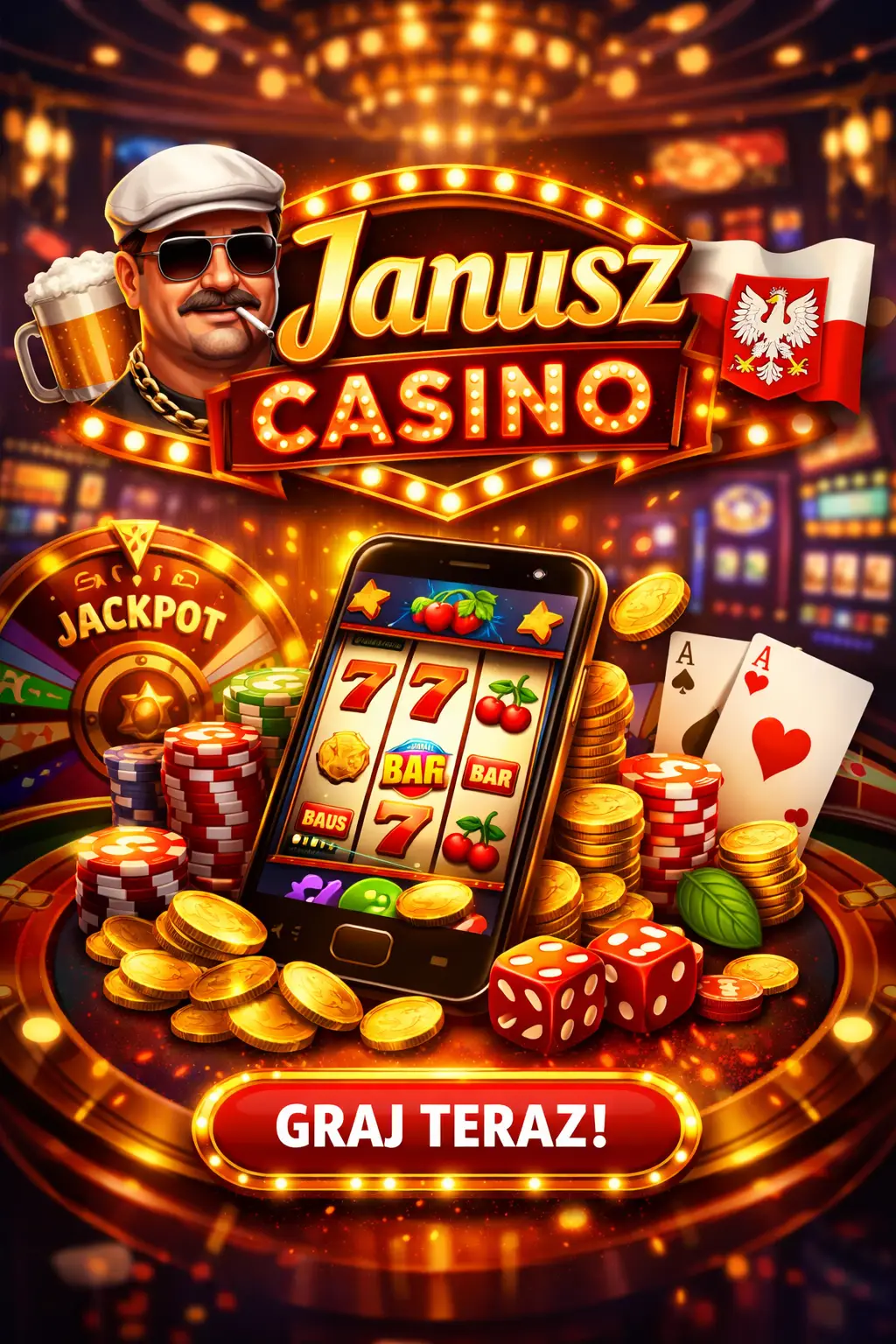 Janusz Casino Aplikacja Mobilna 2026 — APK Android lub Graj na iPhone bez Instalacji
